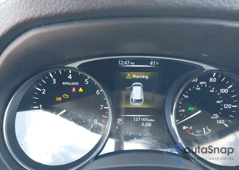 2016 Nissan Rogue Sv z USA, uszkodzony, nr VIN KNMAT2MV6GP667136